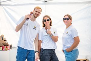 Festivalio komanda edukacijų erdvėje