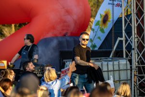 Mantas Katleris festivalio scenoje