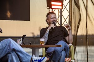 Mantas Katleris festivalio scenoje