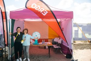 ERGO stendas festivalyje „Darom prie jūros“