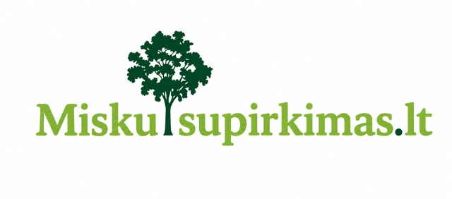 Miškų supirkimas logotipas