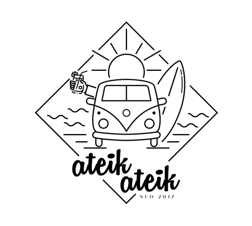 Ateik ateik logotipas
