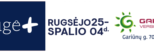 „Mugė Plius“ ruduo–žiema 2026 – rugsėjo 25–spalio 4 d. Gariūnuose