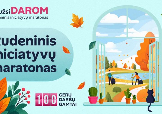 Pasaulinės tvarkymosi dienos savanoriai Vilniuje