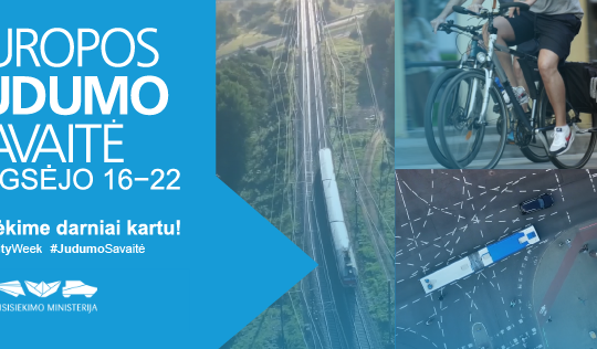 Europos judumo savaitė rugsėjo 16–22, Judėkime darniai kartu
