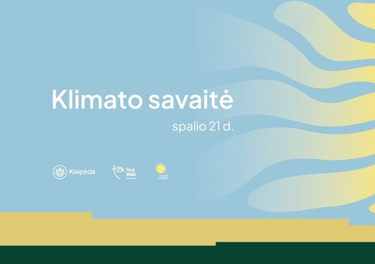 Klimato kaitos savaitės renginiai Klaipėdoje
