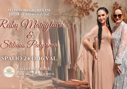 Rubu mainytuves ir stiliaus patyrimas